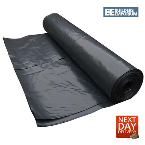 DPM Damp Proof Membrane 300MU 4m Wide Polythene Sheet ALL SIZES 1m to ...