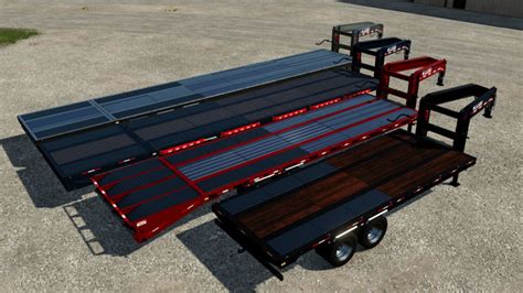 50Ft Gooseneck Transport Trailer FS22 - KingMods