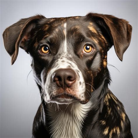 Premium AI Image | Catahoula Leopard Dog with Dichromatic Eyes