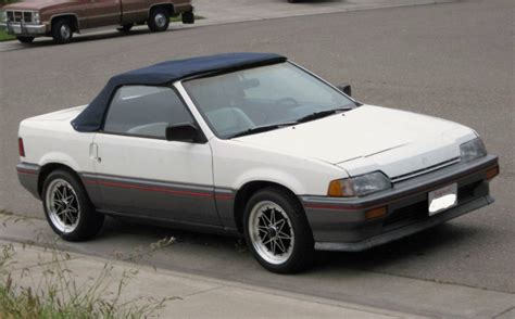 Straman Convertible Conversion: 1986 Honda CRX HF | Bring a Trailer