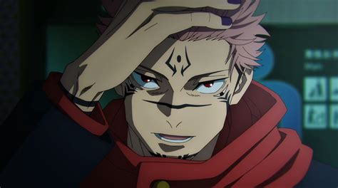 Jujutsu Kaisen Sukuna Ryomen Sukuna Red Eyes Pink Hair Undercut ...