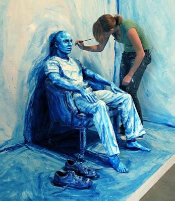 Viralmente: Alexa Meade - Three-dimensional portraits.