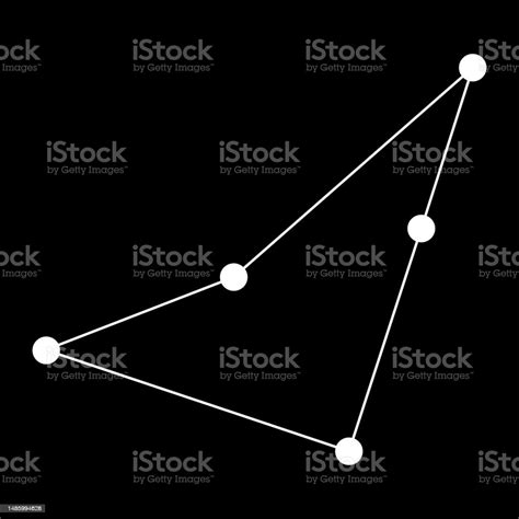 Indus Constellation Map Vector Illustration Stock Illustration - Download Image Now - Abstract ...