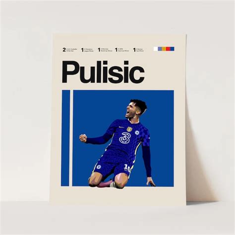 Pulisic Poster - Etsy