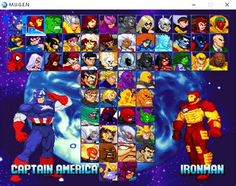 Marvel Super Heroes [MUGEN PLAYER]