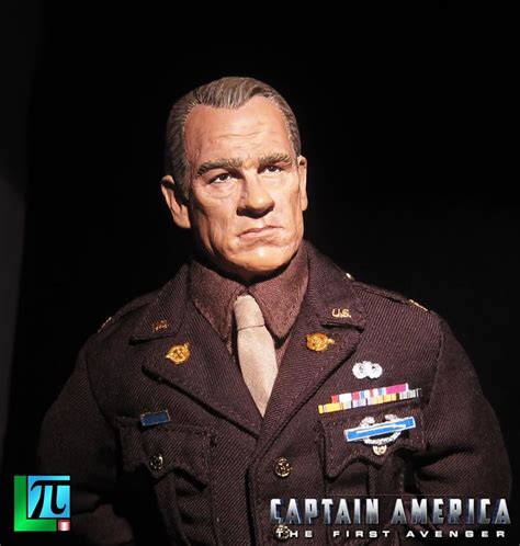 action figure Colonel Phillips (Tommy Lee Jones) from Captain America