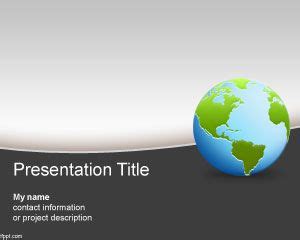 Geography PowerPoint Templates