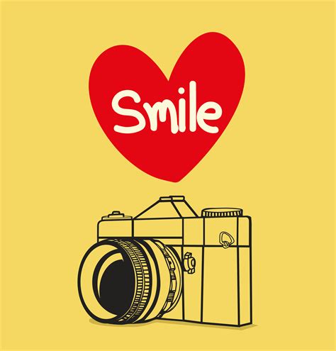 retro photo camera with smile 661278 Vector Art at Vecteezy