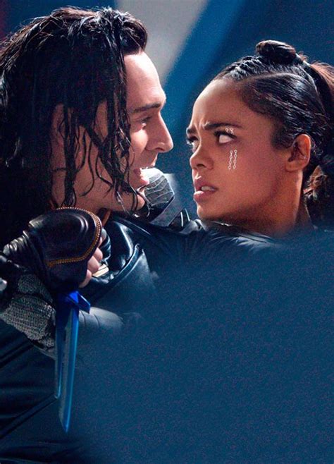 Do THOR: RAGNAROK's Loki And Valkyrie Actually Have Romantic Tension ...