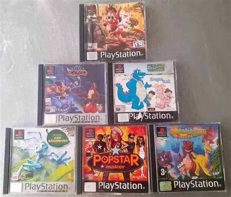 Sony Playstation 1 (PS1) - Video games (6) - In original - Catawiki