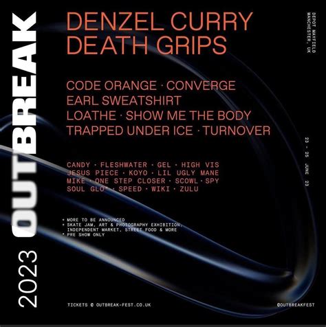 death grips announced for outbreak fest 2023 : r/deathgrips