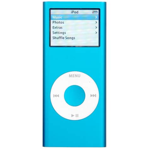 Apple iPod nano 4GB 2nd Generation Blue (Refurbished) - Free Shipping ...