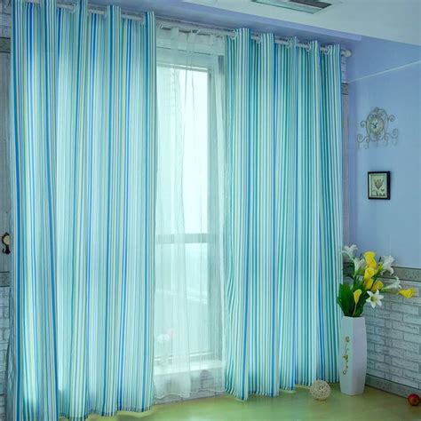 Blue Curtain Pattern