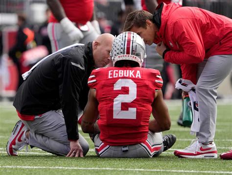 Ohio State Buckeyes Coach Ryan Day Shares Injury Update on Emeka Egbuka ...