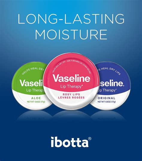 Clinically proven to help heal dry lips, Vaseline Lip Therapy provides long-lasting relief when ...