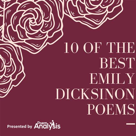 10 of the Best Emily Dickinson Poems Poet Lovers Must Read