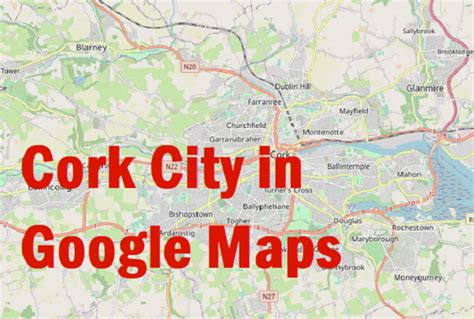 Cork Transport Info: Cork City boundary map