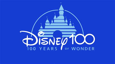 Disney 100 Blue Logo Style by JAM4077 on DeviantArt