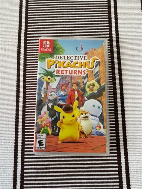 Pikachu Returns Detective game for Nintendo switch, Video Gaming, Video ...