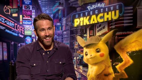 Ryan Reynolds for "Pokémon :Detective Pikachu" - YouTube