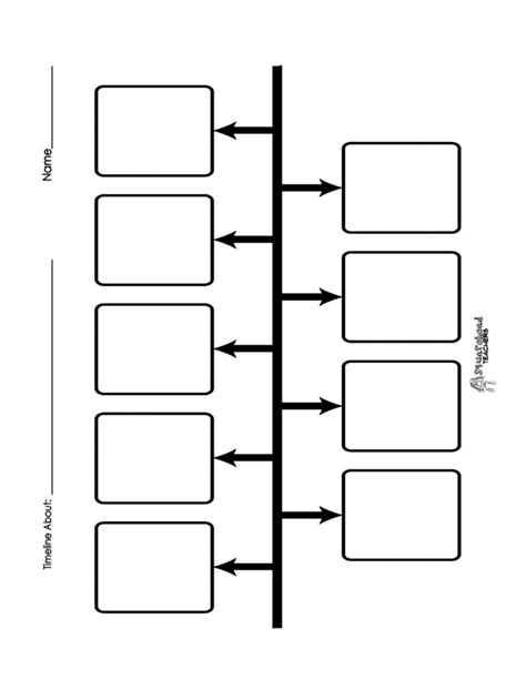 Blank Project Timeline Template Free Download