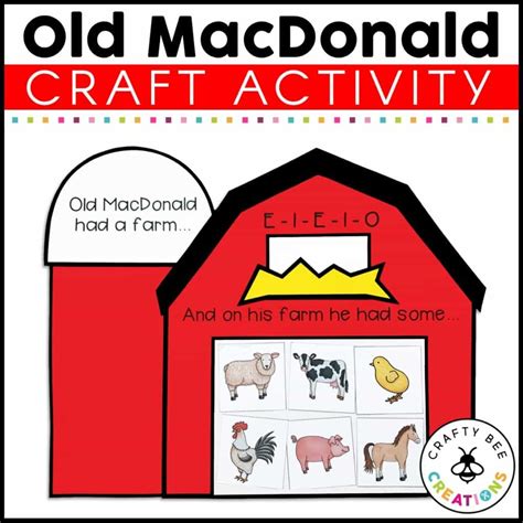 Old MacDonald Had a Farm Craft Activity - Crafty Bee Creations