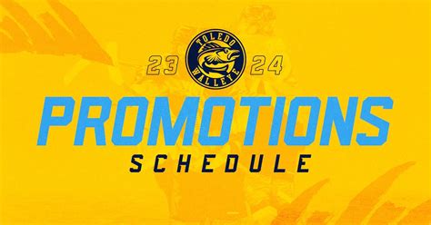 Toledo Walleye unveil 2023-24 promotions schedule | Toledo Walleye