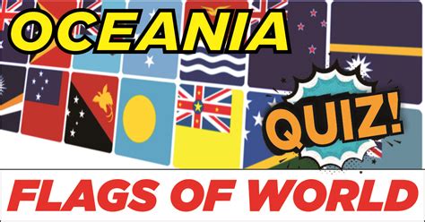 Can You Identify These Flags of Oceania Quiz? - IQuTest.com