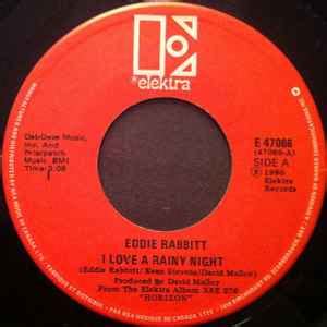 Eddie Rabbitt - I Love A Rainy Night (1980, Vinyl) | Discogs