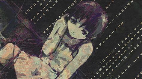 HD wallpaper: Lain Iwakura, Serial Experiments Lain, textile, pattern ...