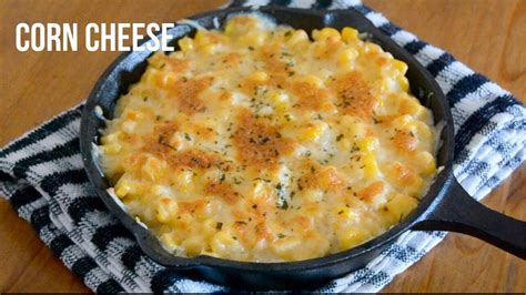 EASY KOREAN CORN CHEESE RECIPE (콘치즈) - YouTube