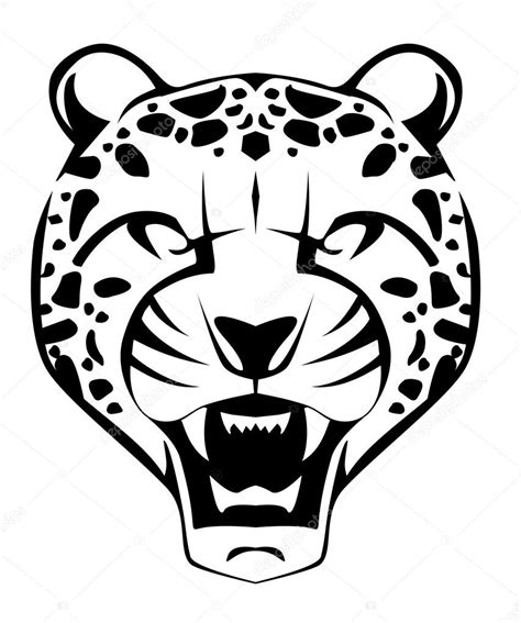 Cheetah face — Stock Vector © premiumdesign #12412456