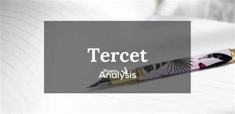 Tercet - Definition and Examples - Poem Analysis