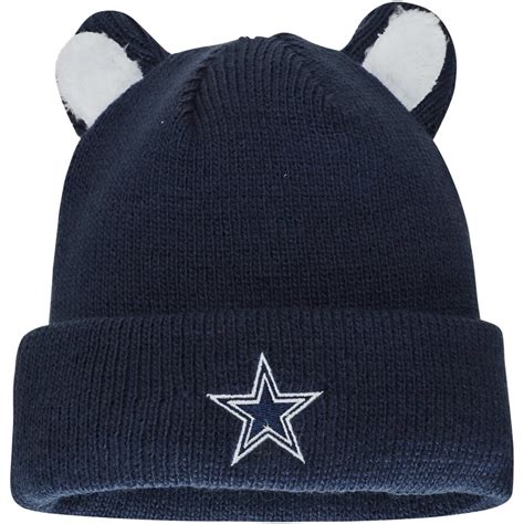 Toddler Dallas Cowboys New Era Navy Cozy Cutie Knit Hat