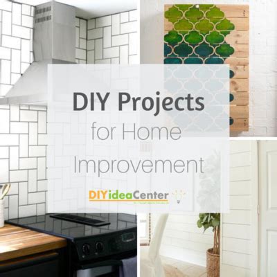 34 DIY Projects for Home Improvement (Easy!) | DIYIdeaCenter.com