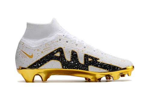 Nike Air Zoom Mercurial Superfly 9 Elite FG White Gold