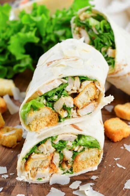 Chicken Caesar Wrap - Will Cook For Smiles