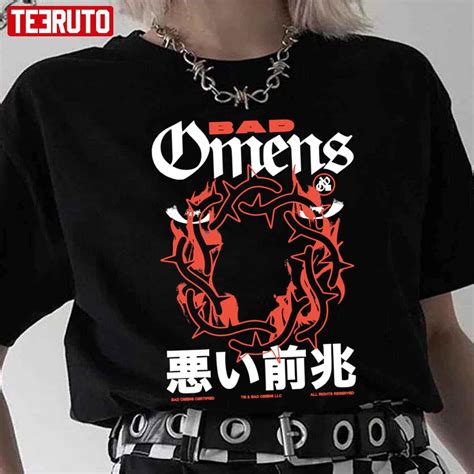 Bad Omens Merch Like A Villain Unisex T-Shirt - Teeruto