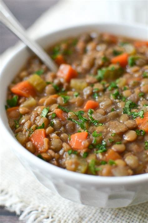 Slow Cooker Lentil Soup | Recipe | Slow cooker lentil soup, Lentil soup ...