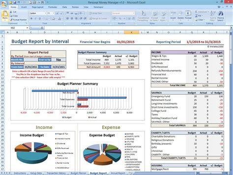 Excel Financial Templates