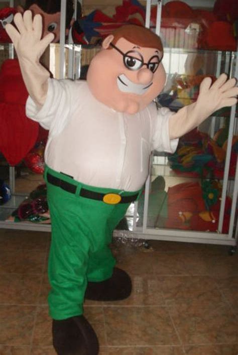 Peter Family Guy Mascot Costume Adult by AdultMascotCostumes