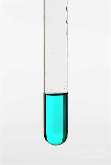 Copper (ii) Chloride Solution Photograph by Martyn F. Chillmaid/science ...