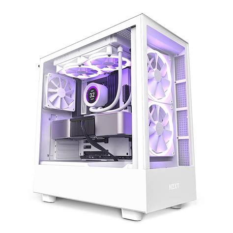 NZXT H5 Elite ATX Mid-Tower PC Case White CC-H51EW-01 - Best Buy