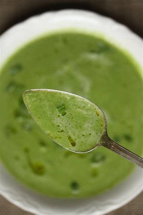 green onion soup