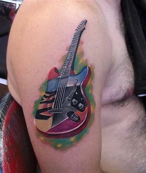 20 Kick Ass Guitar Tattoos