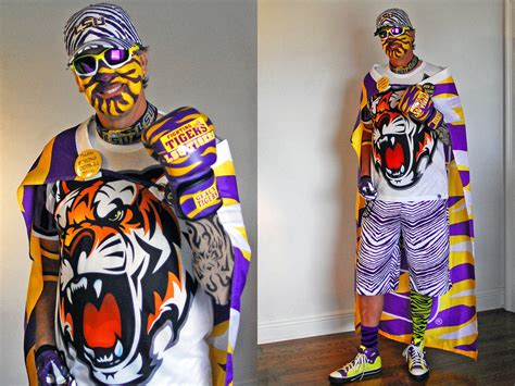 UF2012m1 | LSU Face Paint Fan | Dean Sandifer | Flickr