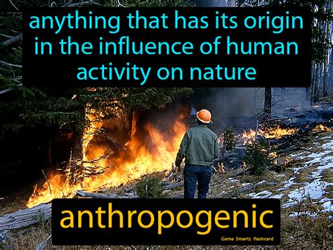 Anthropogenic Definition & Image | GameSmartz