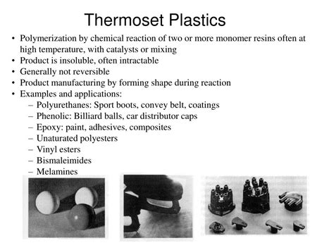 Thermosetting Plastics Examples