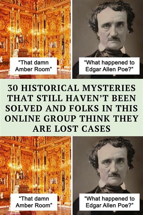 30 Historical Mysteries That Still Haven’t Been Solved And Folks In ...