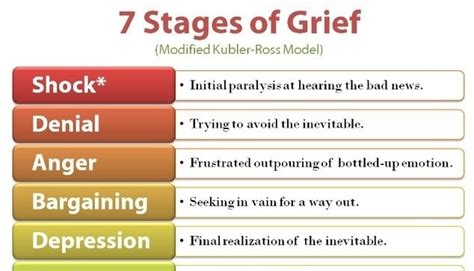 The 7 Stages Of Recovery During A Divorce.